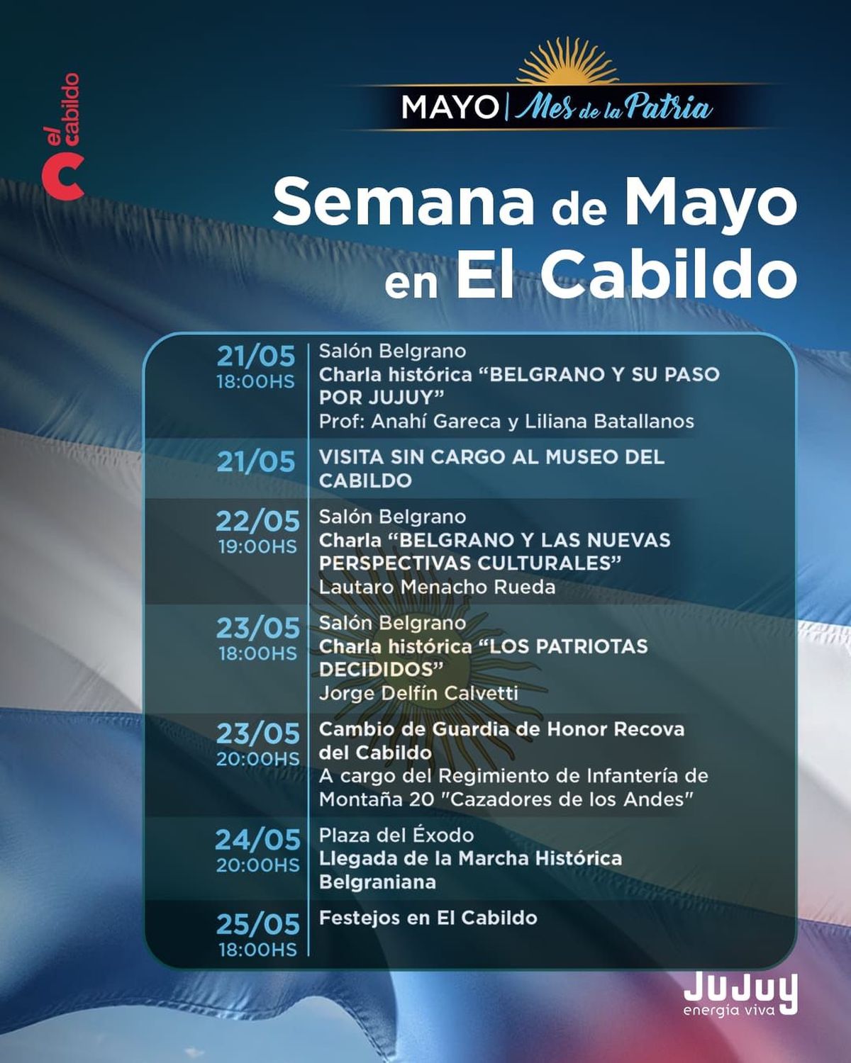 Semana de Mayo en el Cabildo: historia viva, emoción patria y raíces que nos unen Semana de Mayo en el Cabildo: historia viva, emoción patria y raíces que nos unen